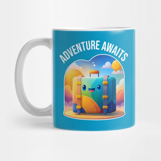 Adventure Awaits by DIGITAL MERCH CREATIONS